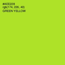 #AEE228 - Green Yellow Color Image