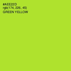 #AEE22D - Green Yellow Color Image