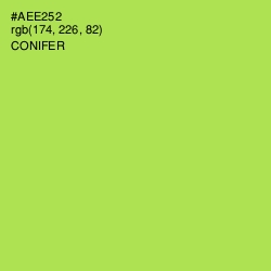 #AEE252 - Conifer Color Image