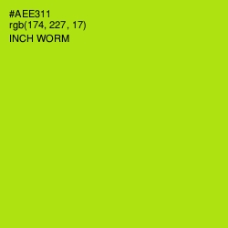 #AEE311 - Inch Worm Color Image