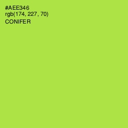 #AEE346 - Conifer Color Image