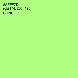#AEFF7D - Conifer Color Image