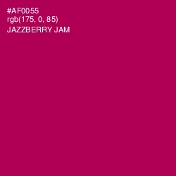 #AF0055 - Jazzberry Jam Color Image