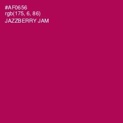 #AF0656 - Jazzberry Jam Color Image