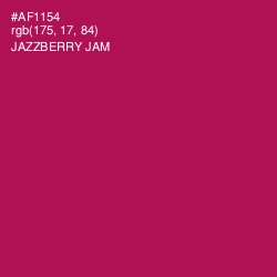 #AF1154 - Jazzberry Jam Color Image