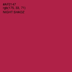 #AF2147 - Night Shadz Color Image