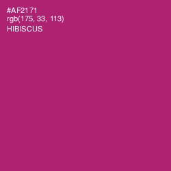 #AF2171 - Hibiscus Color Image