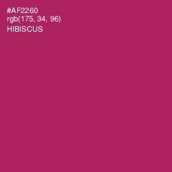 #AF2260 - Hibiscus Color Image