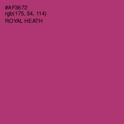 #AF3672 - Royal Heath Color Image