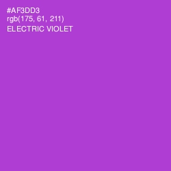 #AF3DD3 - Electric Violet Color Image