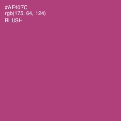 #AF407C - Blush Color Image