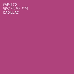 #AF417D - Cadillac Color Image