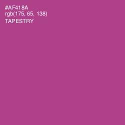 #AF418A - Tapestry Color Image