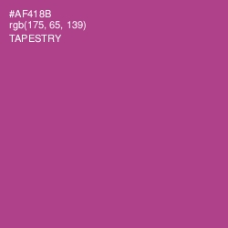 #AF418B - Tapestry Color Image