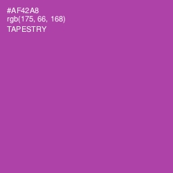 #AF42A8 - Tapestry Color Image