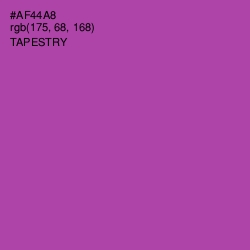 #AF44A8 - Tapestry Color Image