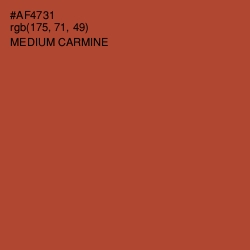 #AF4731 - Medium Carmine Color Image