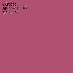 #AF506C - Cadillac Color Image