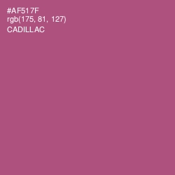 #AF517F - Cadillac Color Image