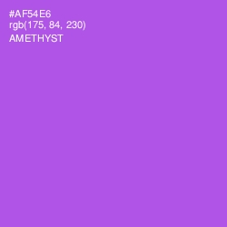 #AF54E6 - Amethyst Color Image