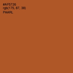 #AF5726 - Paarl Color Image