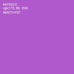 #AF59CC - Amethyst Color Image