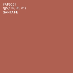 #AF6051 - Santa Fe Color Image