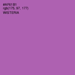 #AF61B1 - Wisteria Color Image