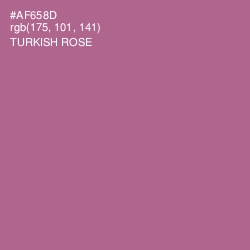 #AF658D - Turkish Rose Color Image