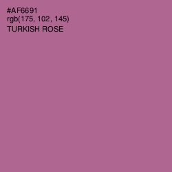 #AF6691 - Turkish Rose Color Image