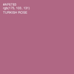 #AF6783 - Turkish Rose Color Image