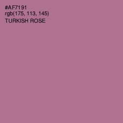 #AF7191 - Turkish Rose Color Image