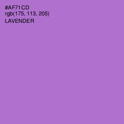 #AF71CD - Lavender Color Image