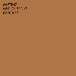 #AF7547 - Santa Fe Color Image