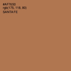 #AF7650 - Santa Fe Color Image