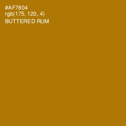 #AF7804 - Buttered Rum Color Image