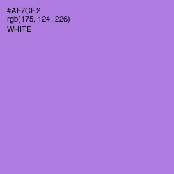 #AF7CE2 - Lavender Color Image