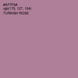 #AF7F9A - Turkish Rose Color Image