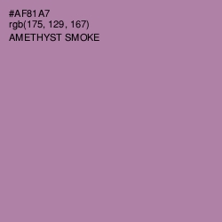 #AF81A7 - Amethyst Smoke Color Image