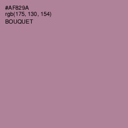 #AF829A - Bouquet Color Image