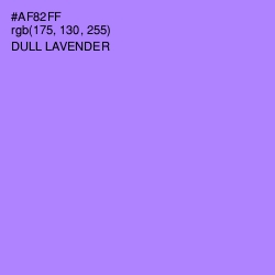 #AF82FF - Dull Lavender Color Image