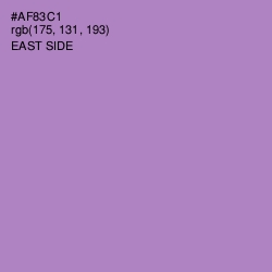 #AF83C1 - East Side Color Image