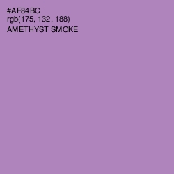 #AF84BC - Amethyst Smoke Color Image