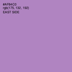 #AF84C0 - East Side Color Image