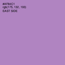 #AF84C1 - East Side Color Image