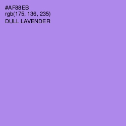 #AF88EB - Dull Lavender Color Image