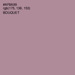 #AF8A99 - Bouquet Color Image