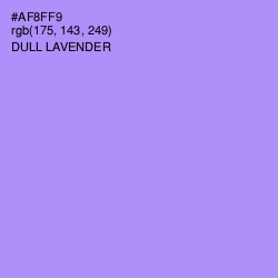 #AF8FF9 - Dull Lavender Color Image