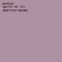 #AF91A1 - Amethyst Smoke Color Image