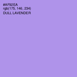 #AF92EA - Dull Lavender Color Image